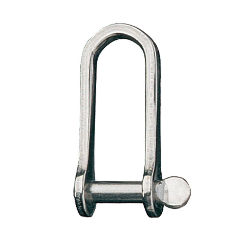 Moschettone Girevole In Acciaio Inox 304 Per Vela E Cinghie - Grillo A Scatto Con Molla E Anello Piatto 25mm - 4